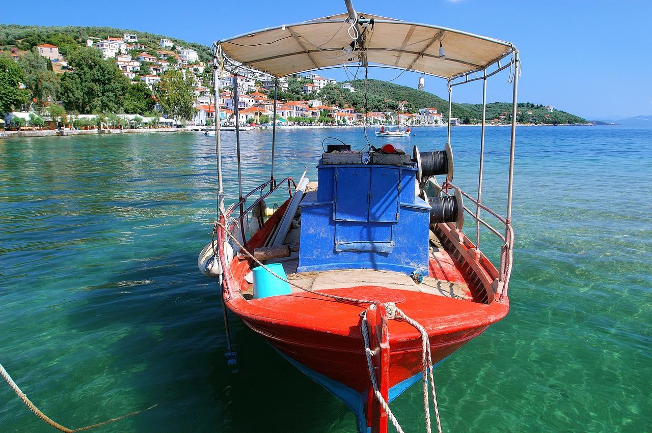 Faros Hotel Áfiszosz Kültér fotó
